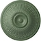 Ekena Millwork Modena Ceiling Medallion (Fits Canopies up to 5 1/4"), 23 1/2"OD x 3 1/2"P, Athenian Green CM23MOAGF - alternate 1